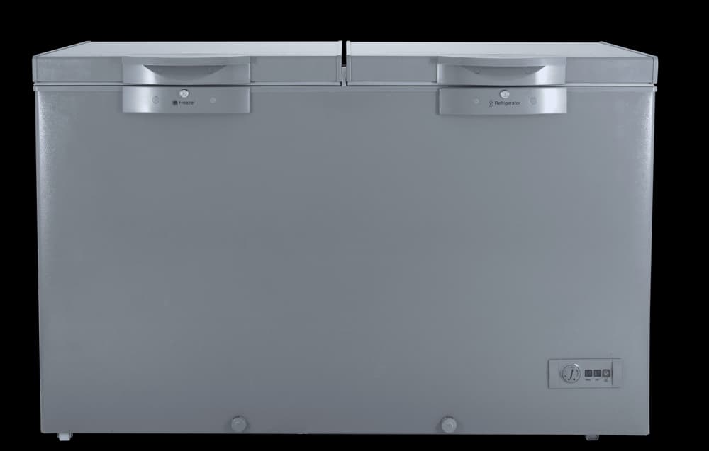 Dawlance SIGN. NEW OUTLOOK CF-91997 LVS Grey Twin Door Freezer