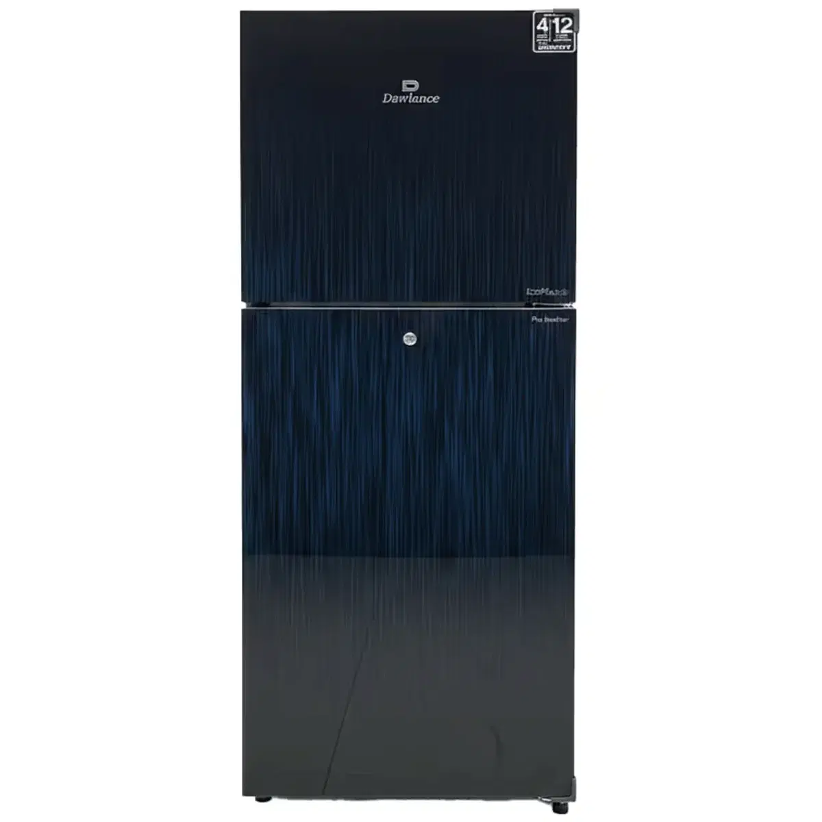 Dawlance Chrome Hairline Black Double Door Refrigerator