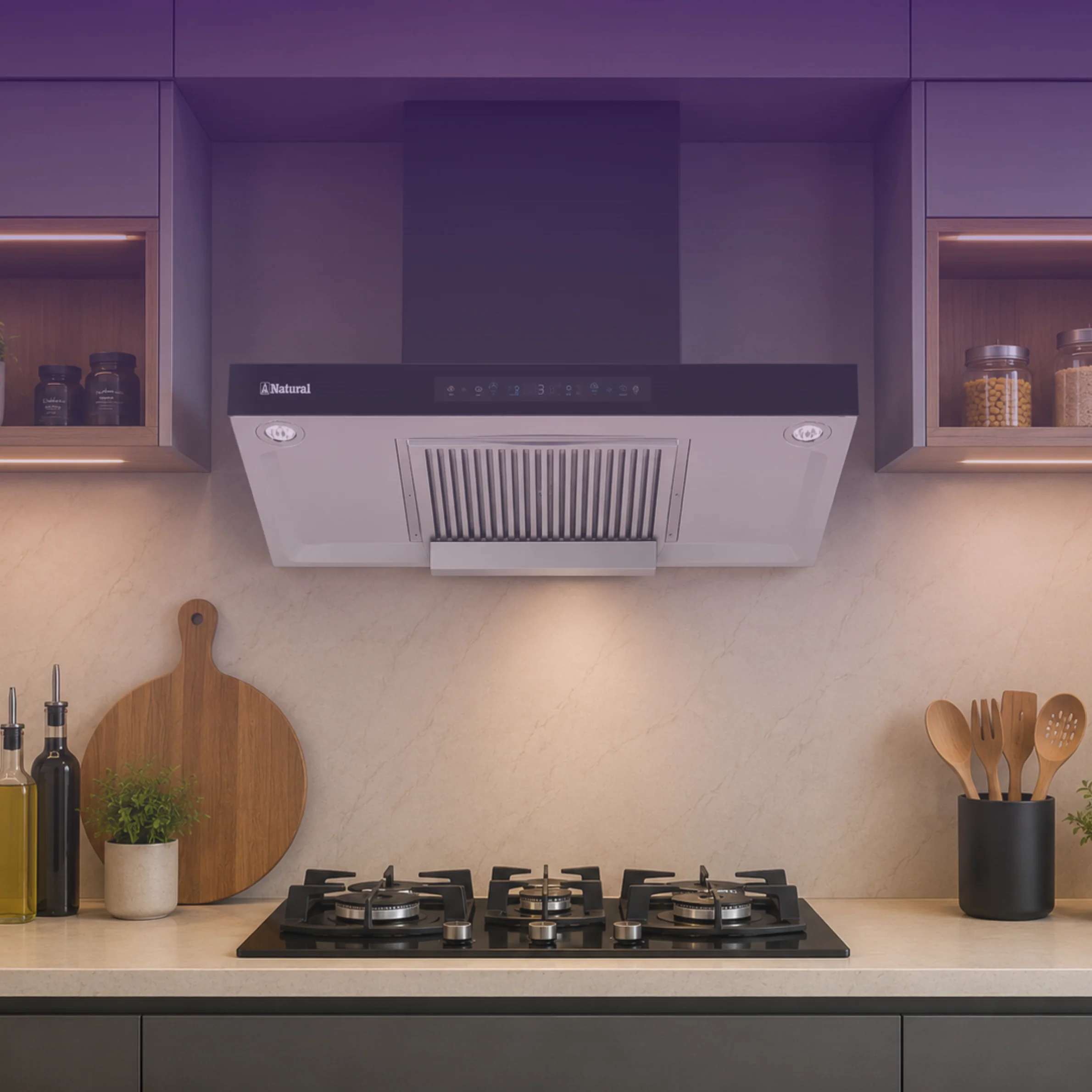Natural T-Shape Range Hood NL-T-902