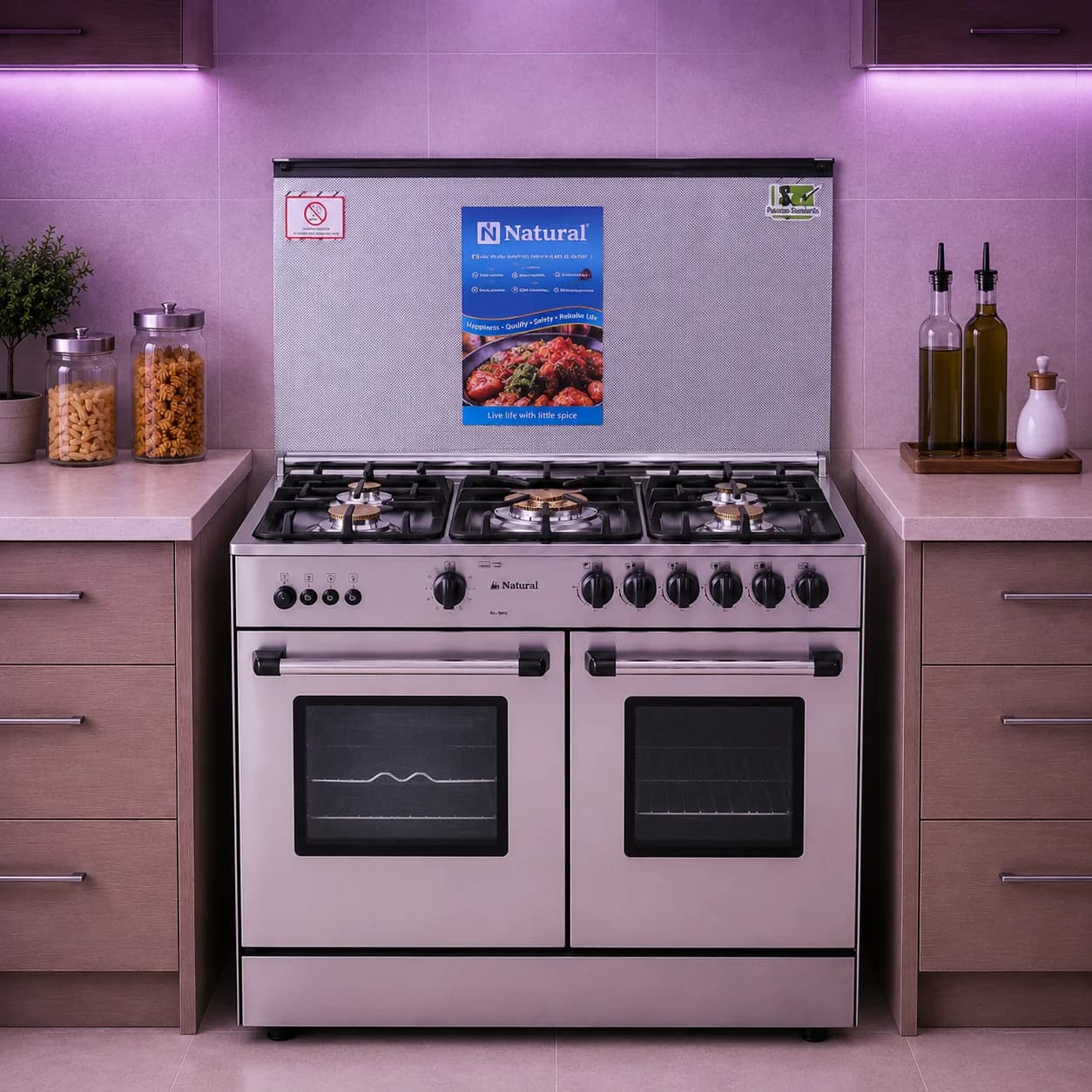 Natural Double Door Cooking Range NL-7705