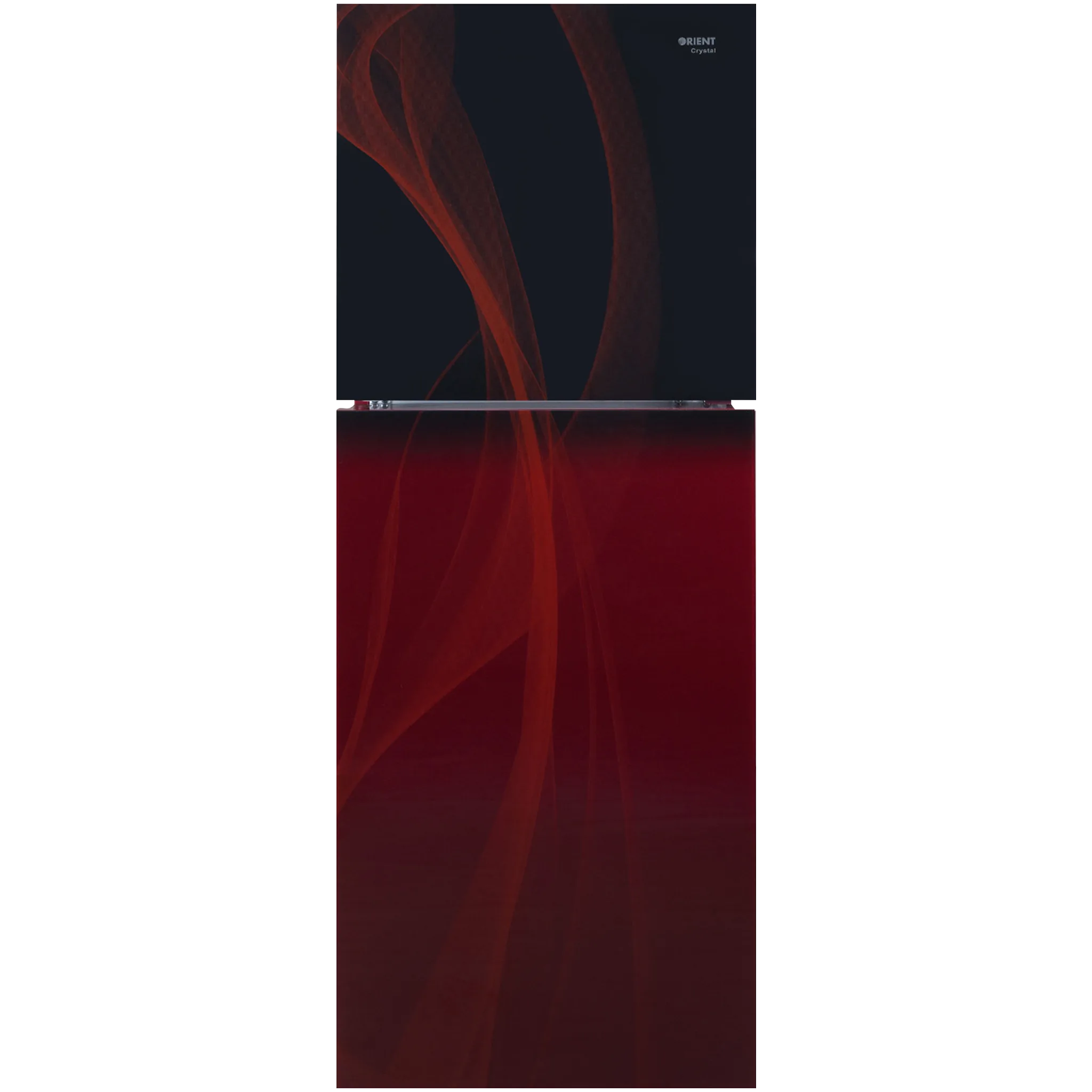 Orient Crystal Glass Door Refrigerator 225L